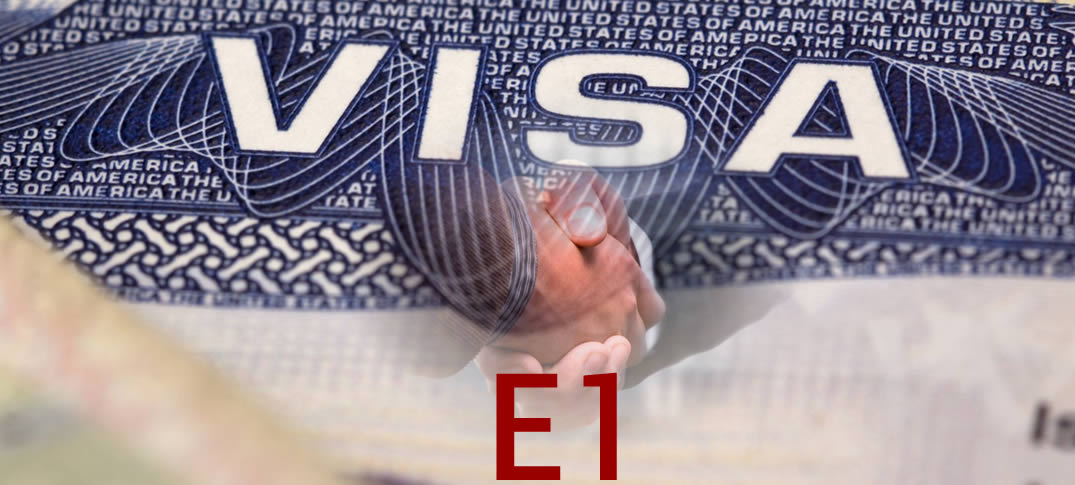 Visado E-1 Comerciantes por Tratado Comercial en Estados Unidos