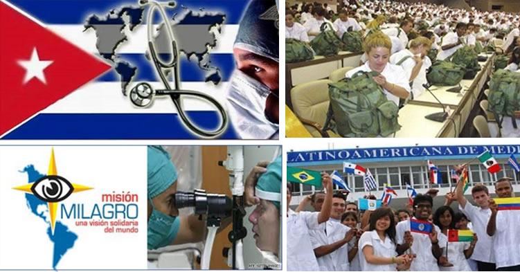 La medicina cubana en el mundo