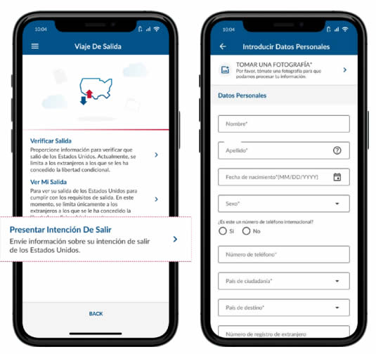 CBPOne Autodeportarse