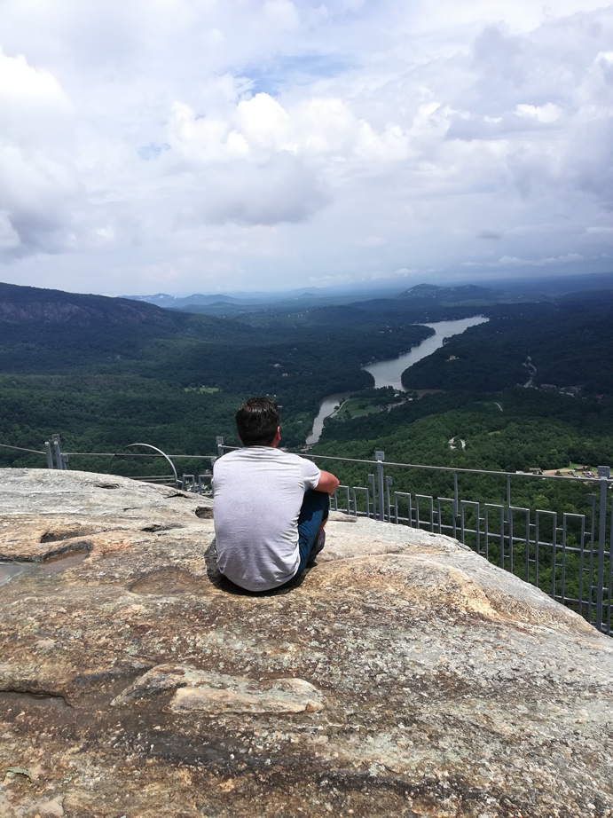 Chimney Rock - piedra del equilibrio