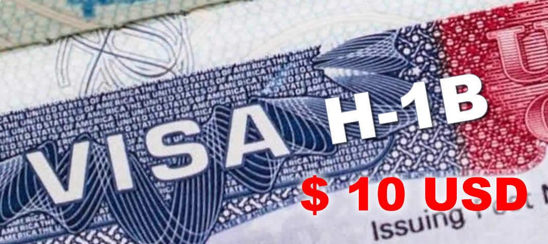USCIS Implements $10 Fee For H-1B