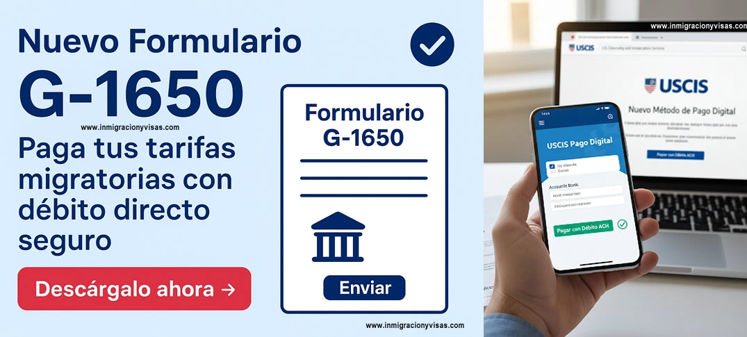 tarifas migratorias con débito directo seguro