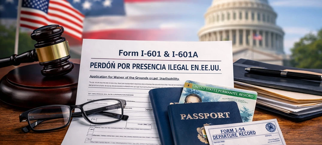 Perdón por Presencia Ilegal en EE.UU