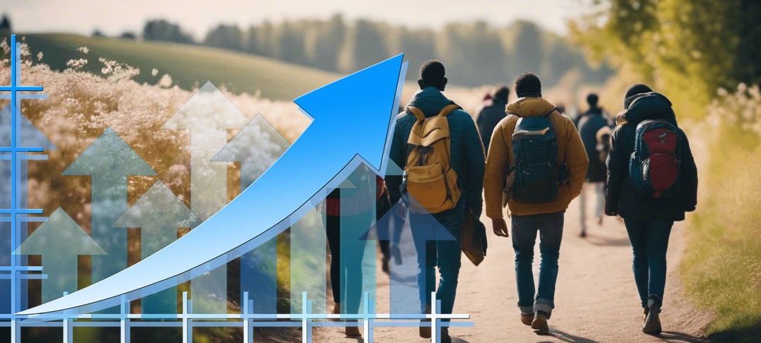 refugiados fortalecen la economía