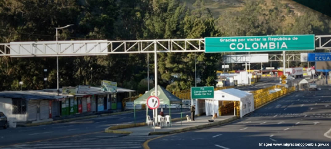 cierre de fronteras terrestres y fluviales en Colombia