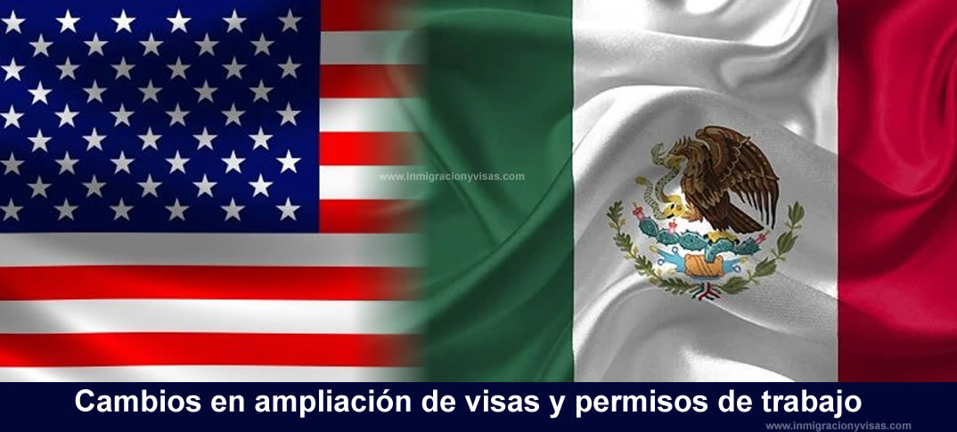ampliación de visas y permisos de trabajo