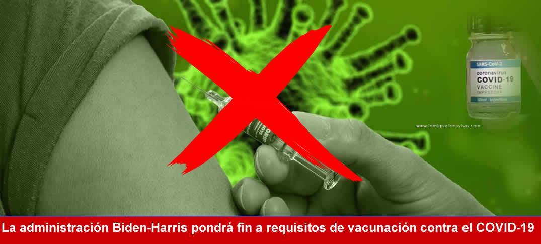 Fin a requisitos de vacunación por COVID-19