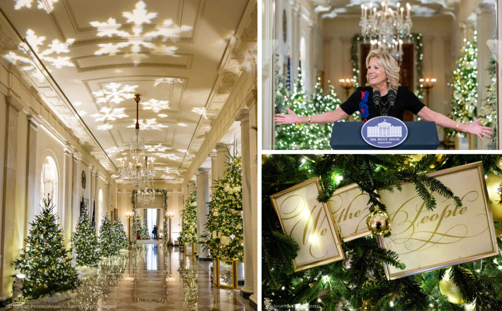 Decoraciones de Navidad Casa Blanca 2022