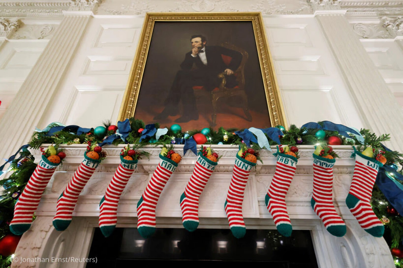 Decoraciones de Navidad Casa Blanca 2022