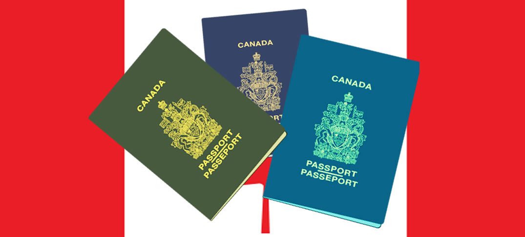 perdida o daño en pasaporte canadiense 