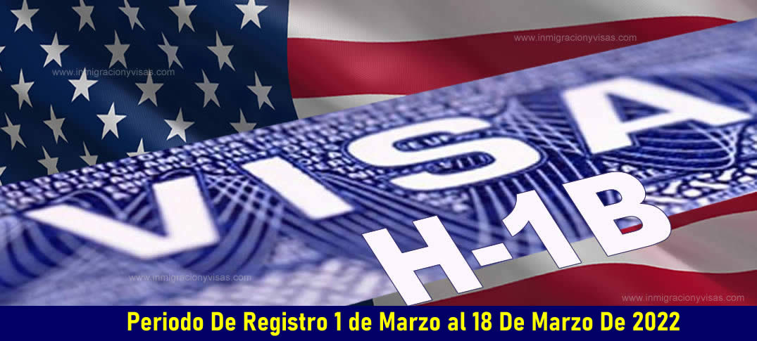 Periodo de registro para visas H-1B