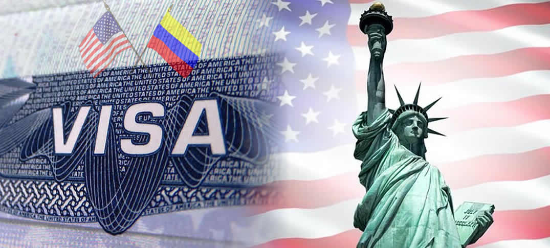 visas estadounidenses en Colombia