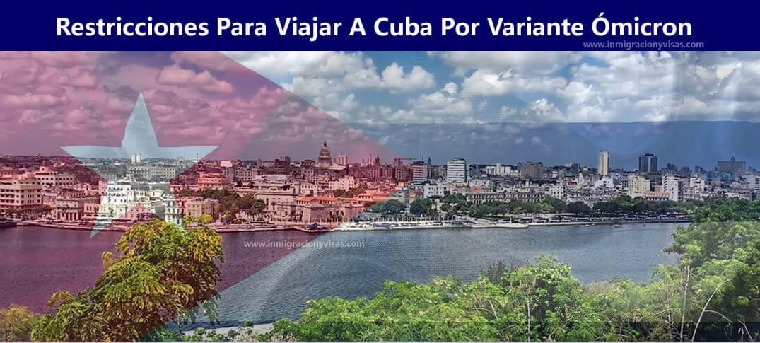 restricciones para viajar a Cuba 