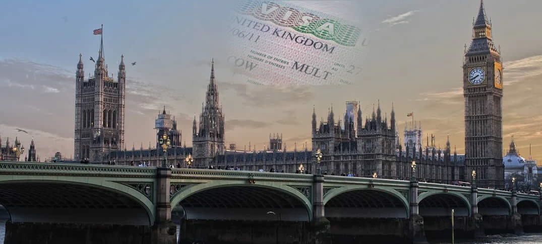 Visa estándar para viajar al Reino Unido 