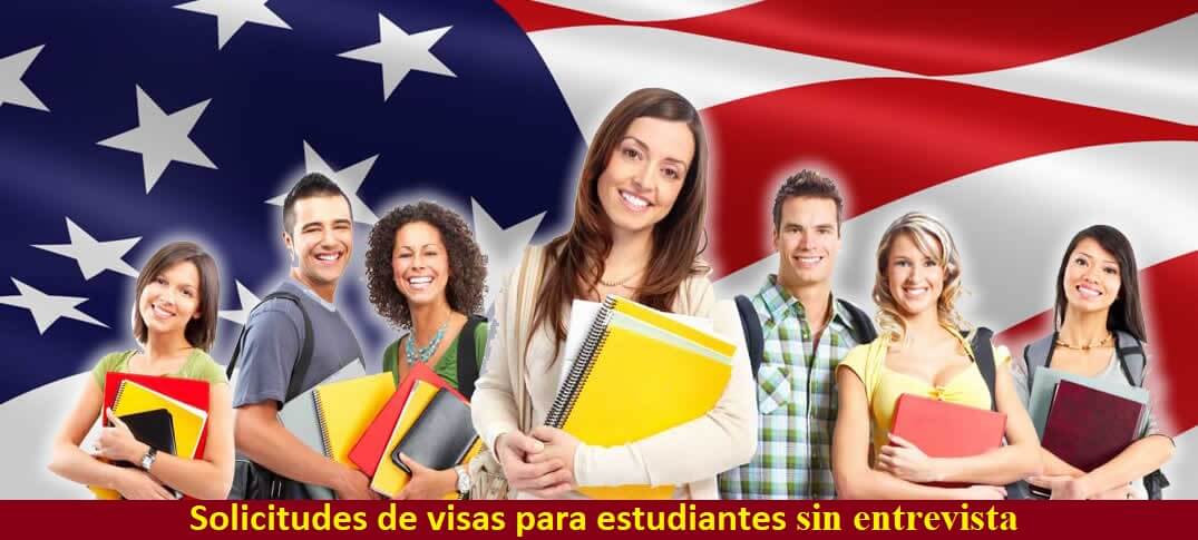 Solicitudes de visas para estudiantes