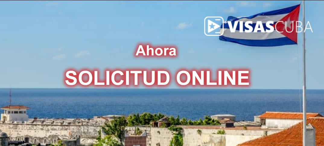 solicitud de visas online en Cuba 