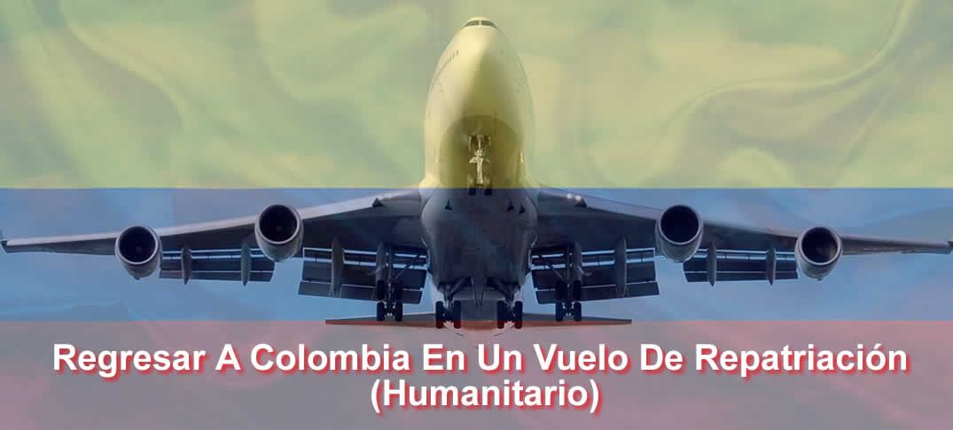 Viajar En Un Vuelo De Humanitario Hacia Colombia