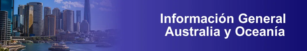 Información general de Australia y Oceanía Información general de Australia y Oceanía