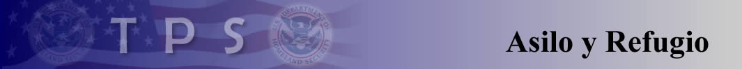 Menú Estatus de Protección Temporal (TPS) Estatus de Protección Temporal (TPS)