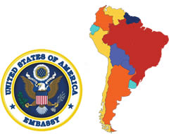 Consulados en Suramérica